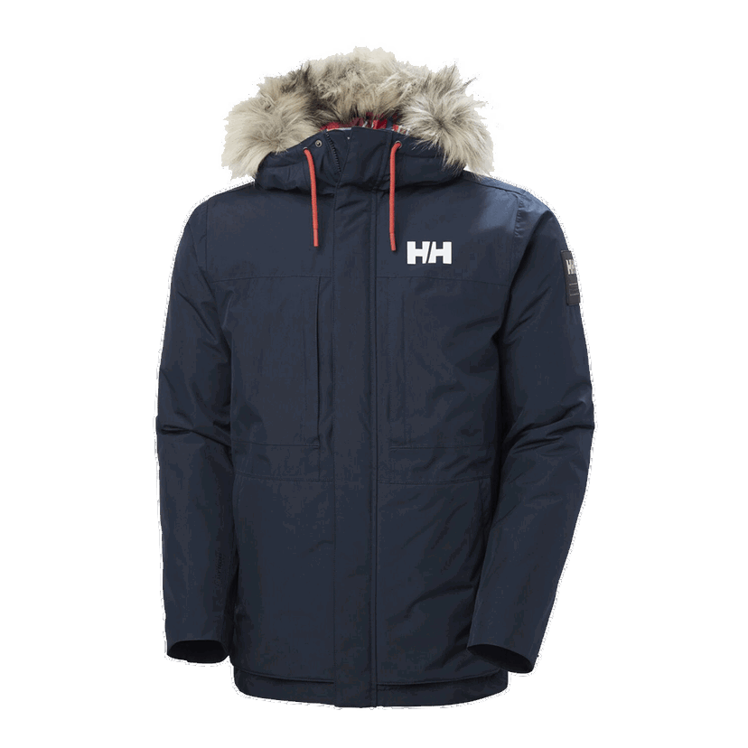 Parka Helly Hansen COASTAL 3.0 Parka with Faux Fur Hood Navy | 53995-597