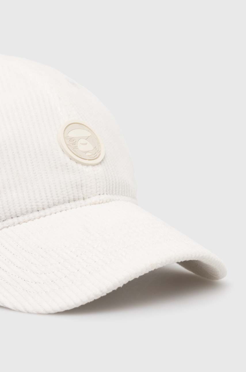 Šiltovka AAPE by A Bathing Ape AAPE Cotton Corduroy Baseball Cap Biela | ACP5223, 1