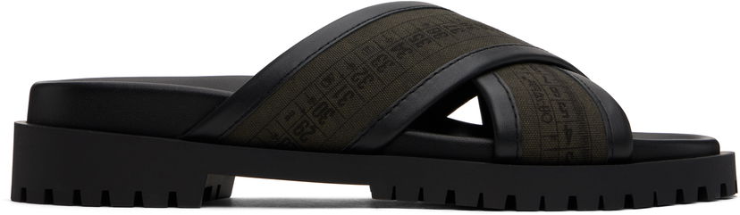 Tenisky a topánky Off-White Off-White Chicago Crisscross Sandals Čierna | OMIH002S25FAB0015610
