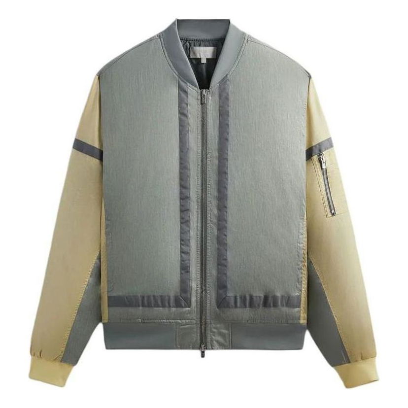 Bomber bunda KITH KITH Silas Bomber Jacket Zelené | KHM010530-368