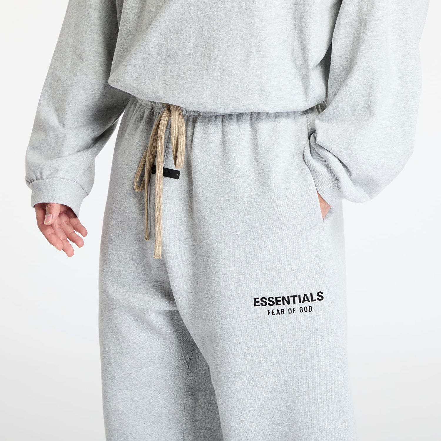 Tepláky Fear of God Fleece Sweatpants Šedá | 130HO242028F-127, 1