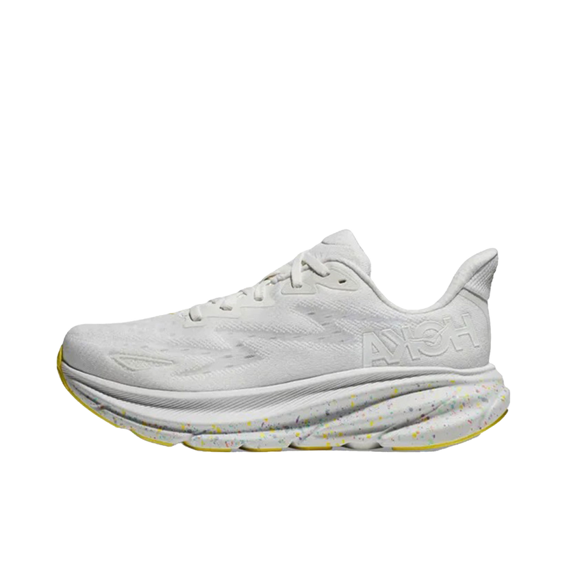 Bežecké topánky Hoka One One Clifton 9 White Lemonade Šedá | 1127895-WTL