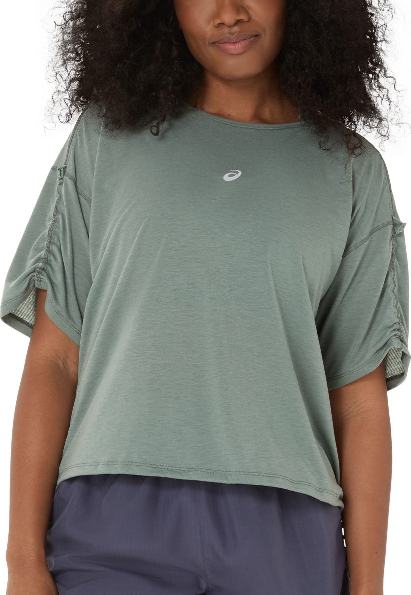 Tričko Asics Asics Nagino Run Adjustable Short Sleeve Top Zelené | 2012d140-400