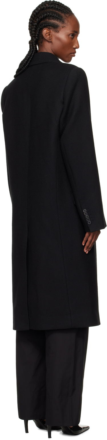 Kabáty WARDROBE.NYC WARDROBE.NYC Double Breasted Coat Čierna | W4108F25WO, 2