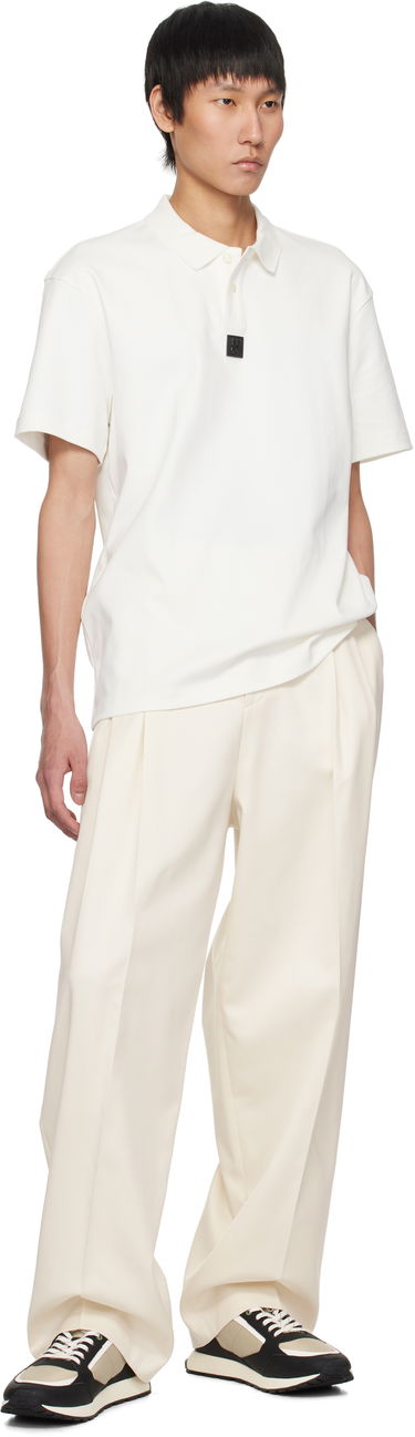 Polo tričko BOSS Men's Interlock Cotton Polo Shirt Šedá | 50517638, 3