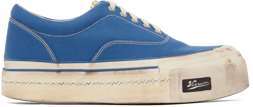 Tenisky a topánky visvim Logan Deck II G.Patten Modrá | 0122101001004, 0