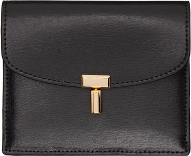Peňaženka TOTEME TOTEME T-Lock Leather Card Holder Čierna | 251-WAM0042-LE0025, 0