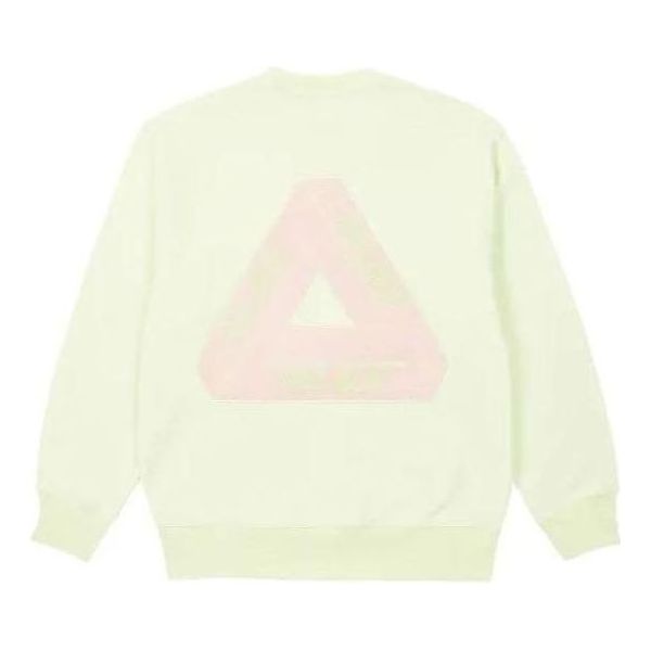 Mikina Palace Fleece Crew Sweater with Logo Print Zelené | PLC23028, 0