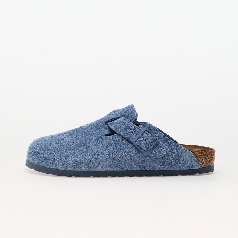 Tenisky a topánky Birkenstock Boston BS Suede Leather Elemental Blue Modrá | 1026804