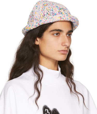 Klobúk We11done Crochet Logo Bucket Hat Rôznofarebný | WD-KH1-22-650-U-BK, 1