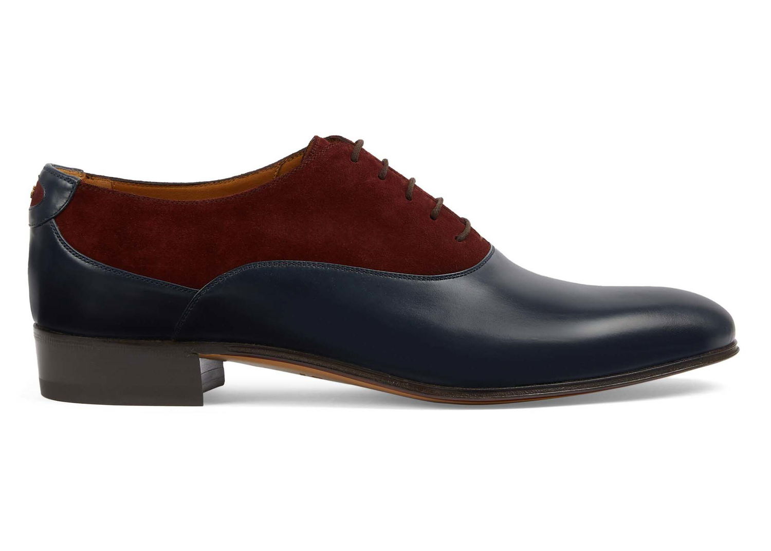Tenisky a topánky Gucci Double G Panelled Lace-up Shoes Brown Blue Čierna | 719741 06F50 4052, 0