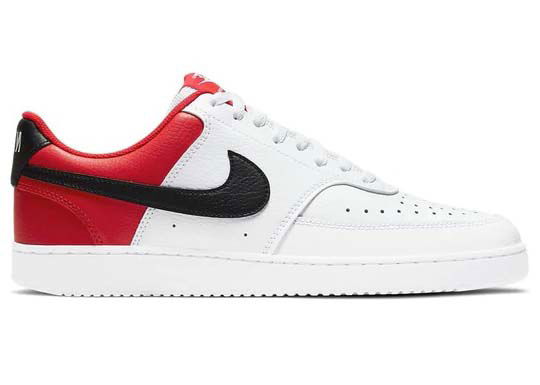 Tenisky a topánky Nike Court Vision Low White Black University Red Biela | DH0851-100, 0