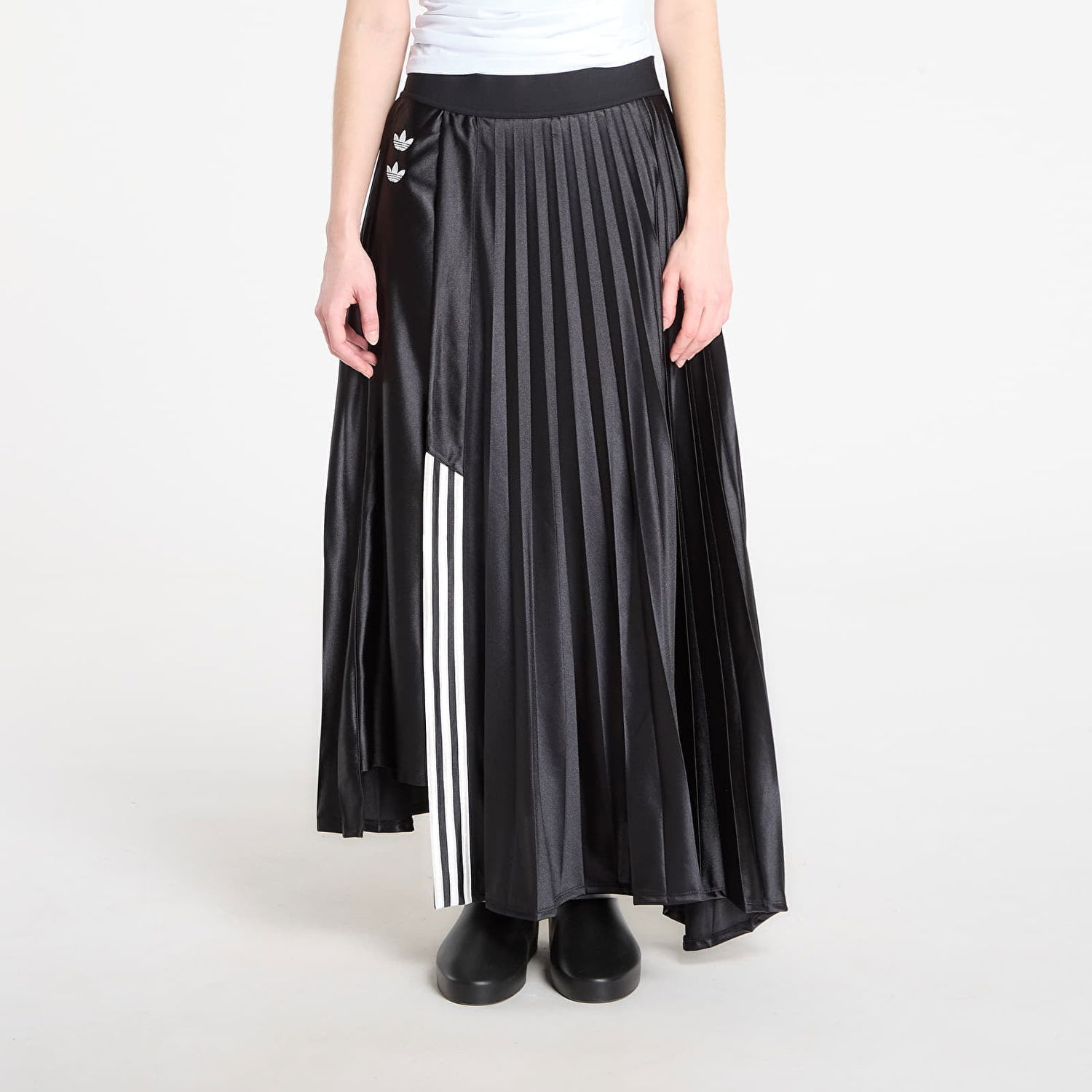 Sukňa adidas Originals Pleated Skirt x Willy Chavarria Čierna | KD9352, 0