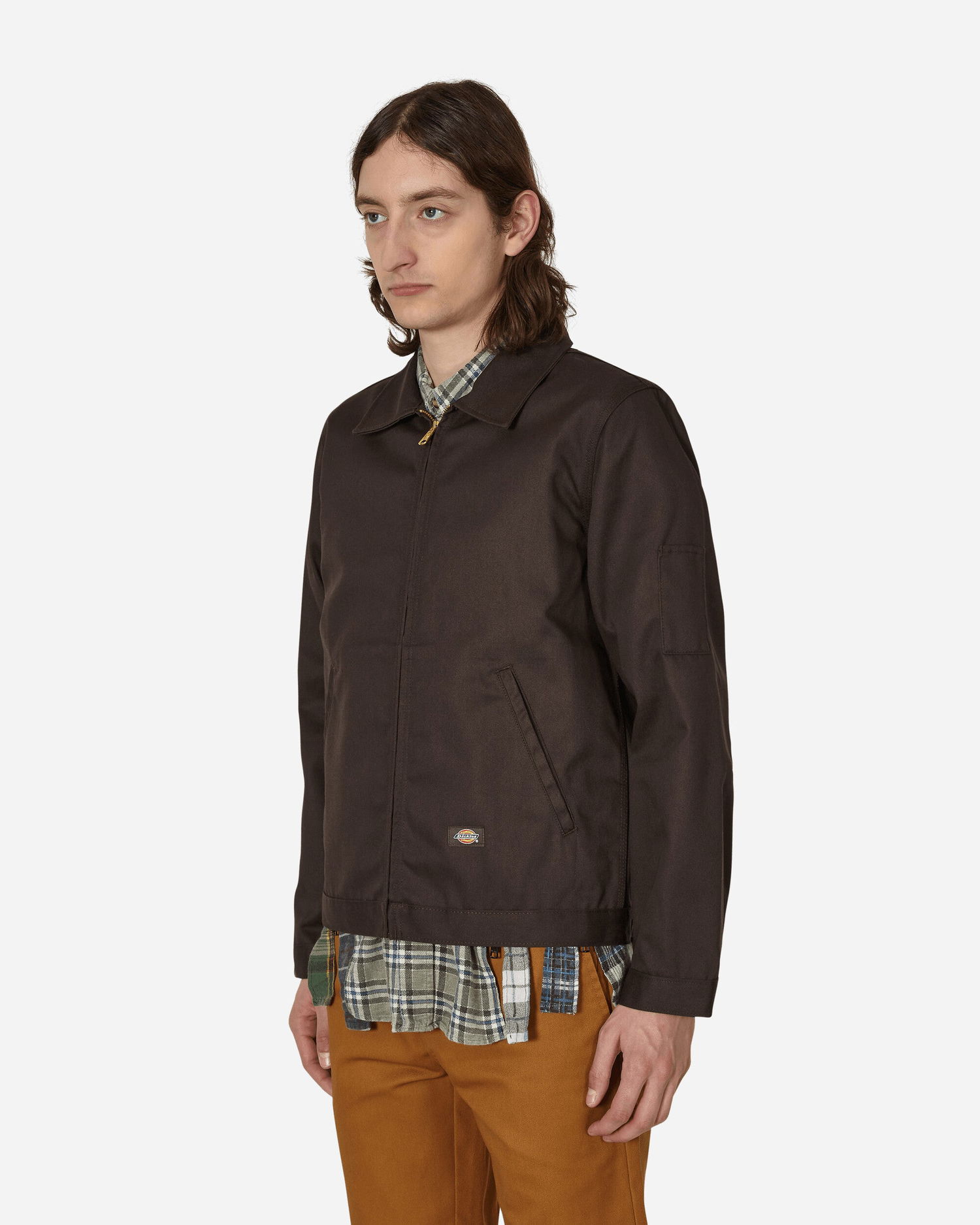Bunda Dickies Unlined Eisenhower Jacket Hnedá | DK0A4Y6U DBX1, 1
