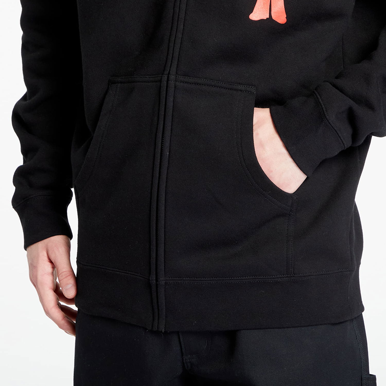 Mikina Pleasures Jamiroquai x High Times Zip Hoodie Čierna | P23W061 BLACK, 1
