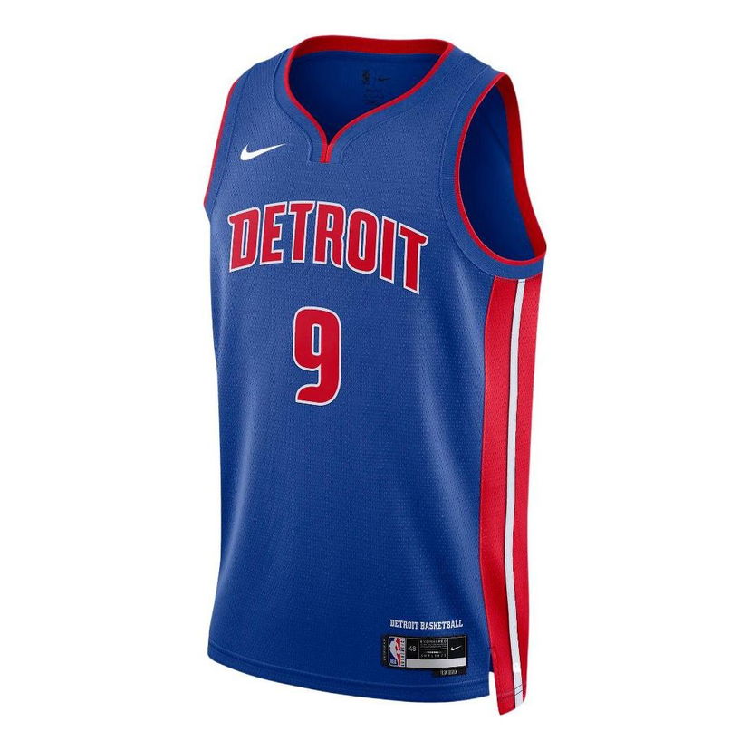 Dres Nike NBA Detroit Pistons Jerami Grant #9 Basketball Jersey Modrá | DN2004-400