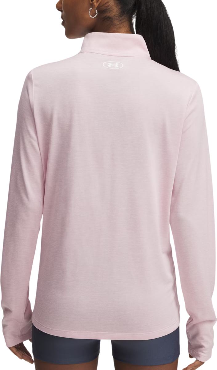 Tričko Under Armour Under Armour Tech 1/2 Zip Twist Top Ružová | 1384225-647, 1