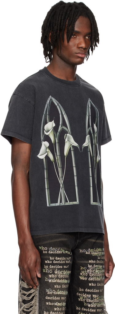 Tričko Who Decides War Who Decides War Calla Lily Arched T-Shirt Čierna | 1110010002SE25, 1