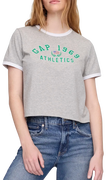 Ringer Crop T-Shirt 1969 ATHLETICS