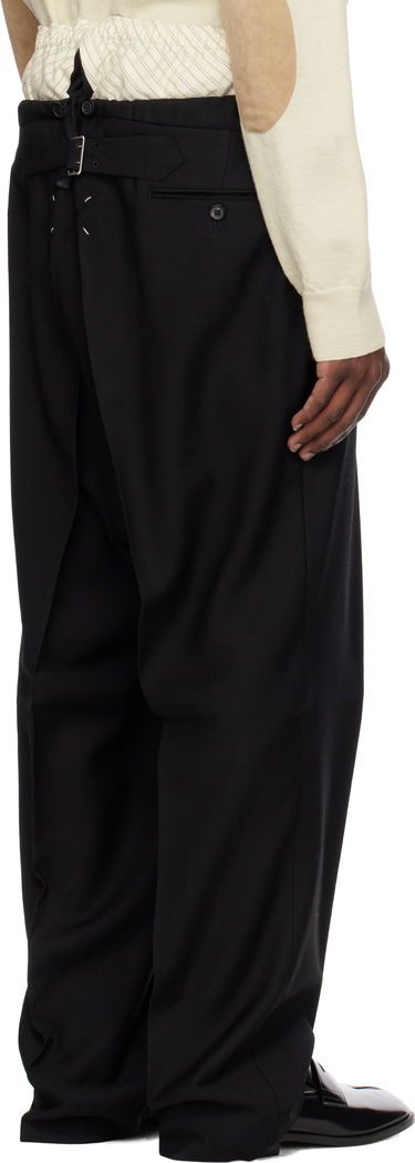 Nohavice Maison Margiela Maison Margiela Layered Trousers Čierna | S50KA0658 M35415, 2