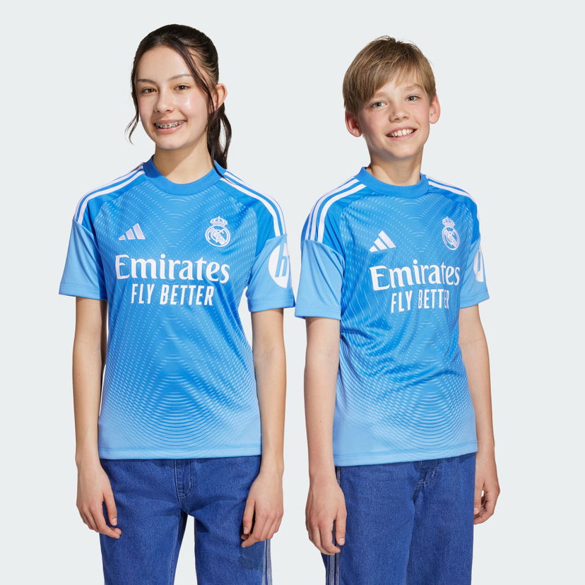 Dres adidas Performance Real Madrid 25/26 Youth Home Goalkeeper Jersey Modrá | JP4176