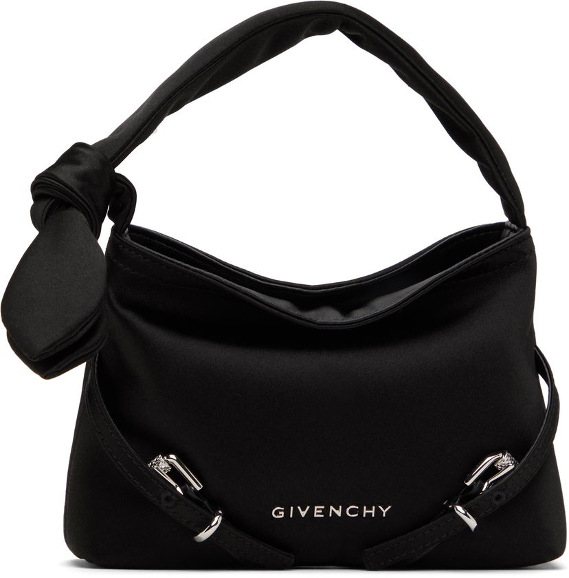 Kabelka Givenchy Satin Nano Bow Detail Bag Čierna | BB60NKB261001