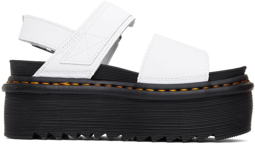Tenisky a topánky Dr. Martens Voss Quad Strap Platform "White" Biela | 26725100, 0