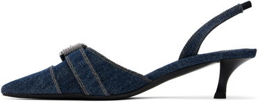 Tenisky a topánky Givenchy Givenchy Voyou Slingback Heels Modrá | BE308XE259401, 2