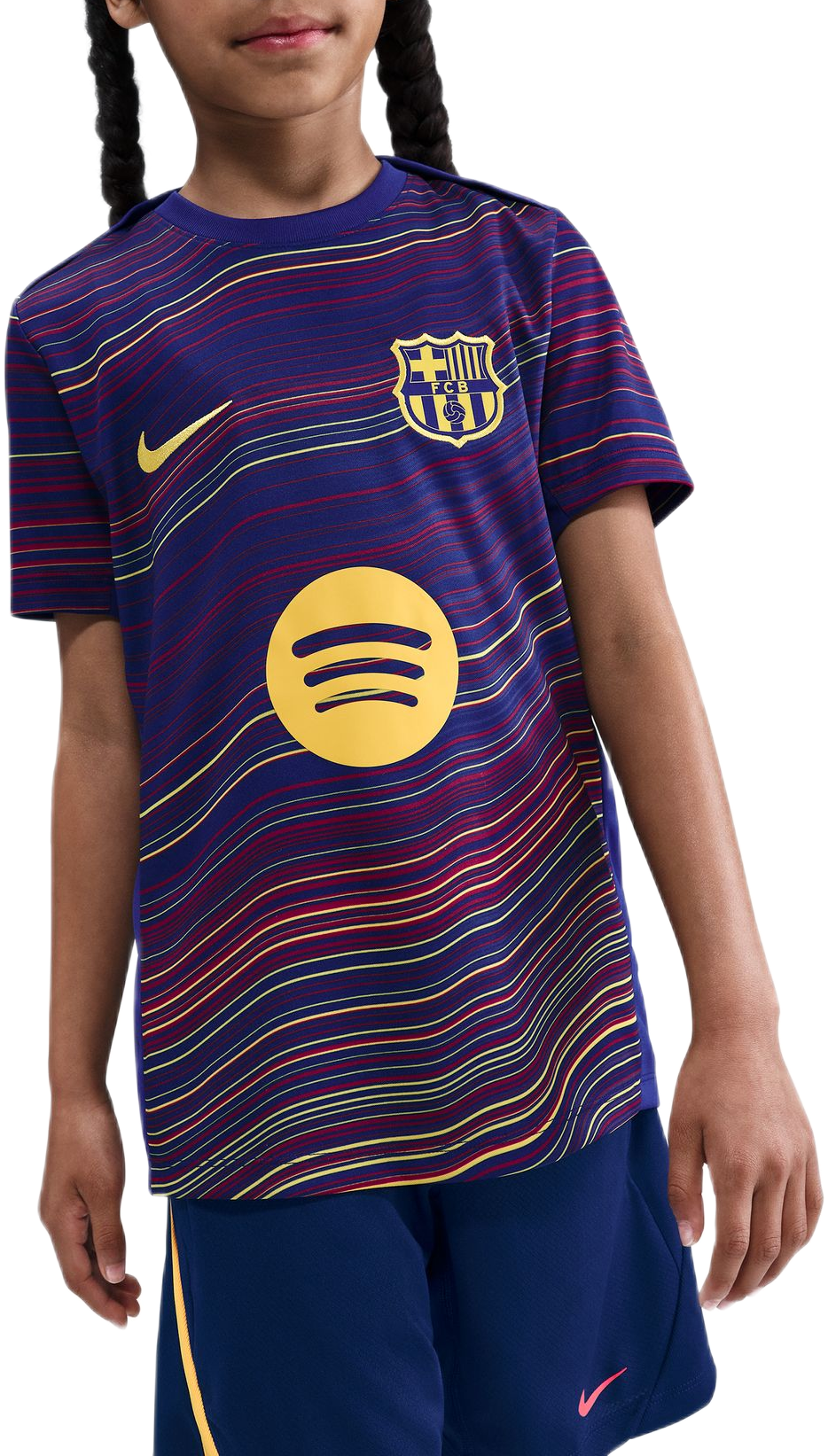 Dres Nike FC Barcelona Pre-Match Jersey Fialová | hj8070-456, 0