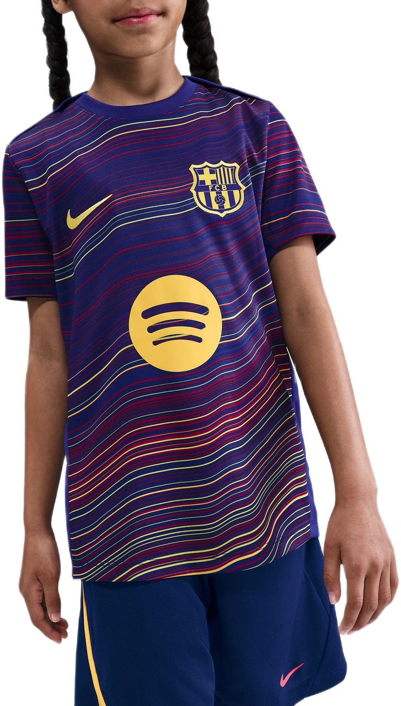 Dres Nike FC Barcelona Pre-Match Jersey Fialová | hj8070-456
