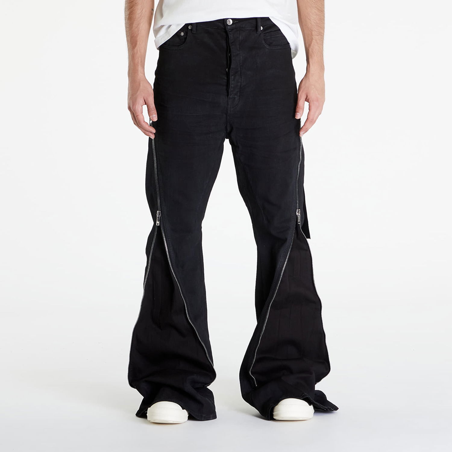 Džínsy Rick Owens DRKSHDW Bolan Banana Pants Black Čierna | DU01D1363 SBB 09, 0