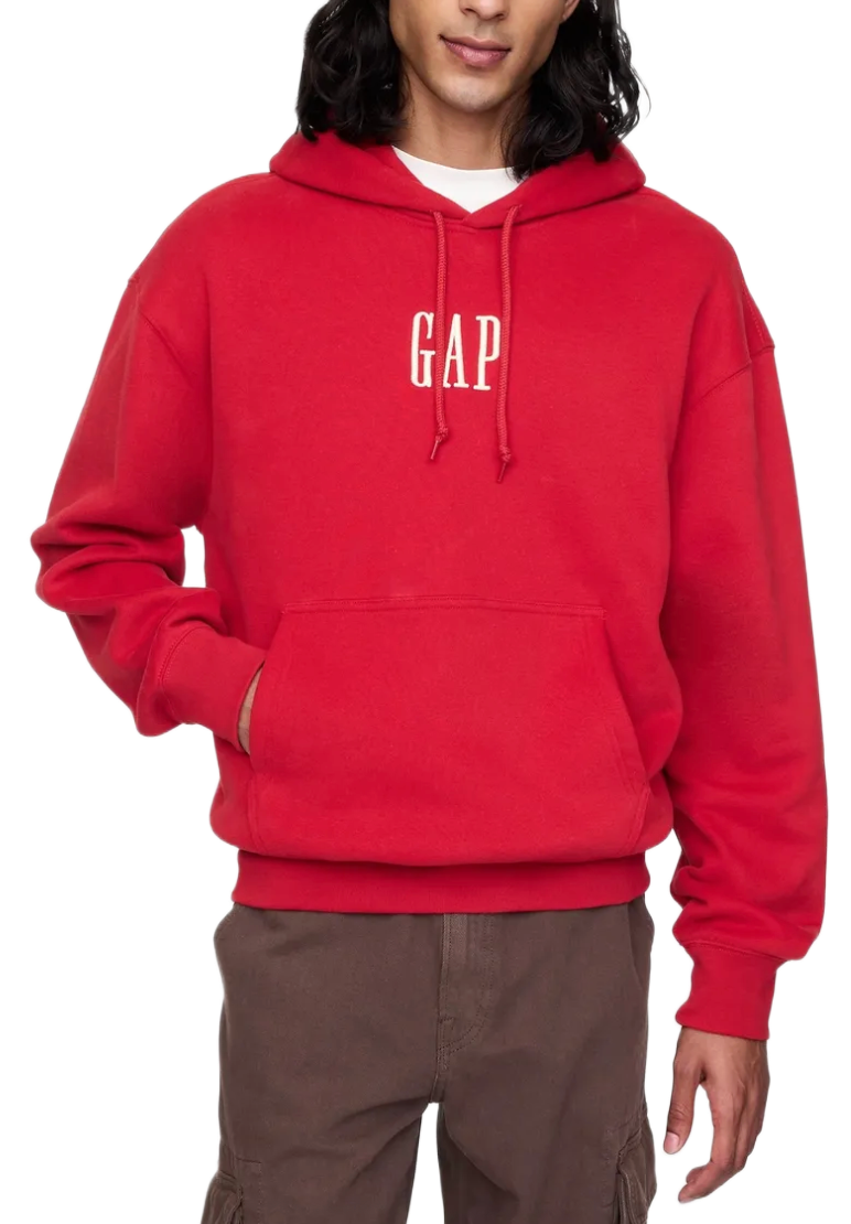 Mikina GAP Pullover Hoodie with Logo Červená | 648023-02