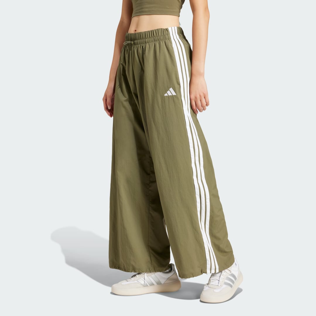 Nohavice adidas Performance Woven Parachute Track Pants Zelené | JE1308, 0