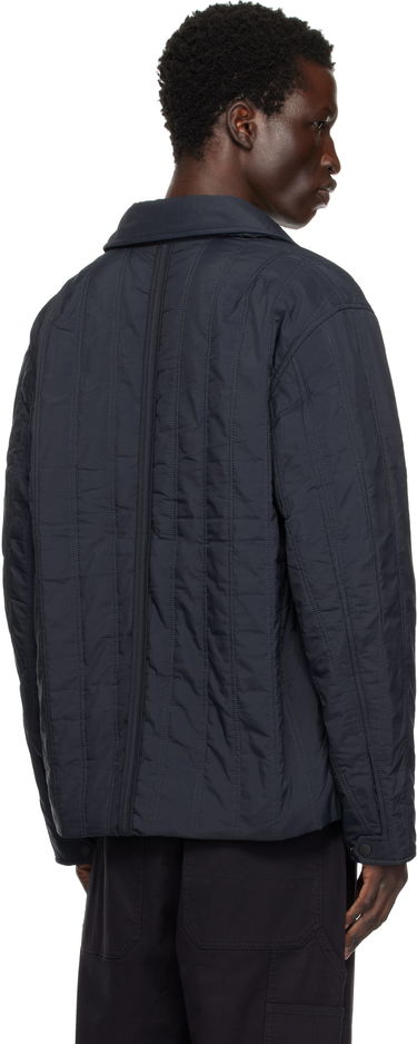 Bunda rag & bone Maxwell Quilted Button-Up Jacket Čierna | MBW24H2007XWML, 2