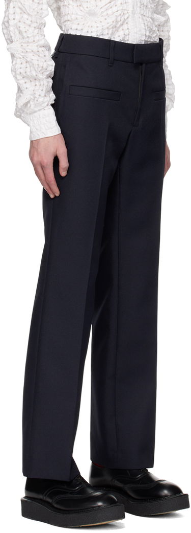 Nohavice Courrèges Courrèges Creased Trousers Navy | 123CPA111PL0056, 1