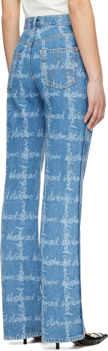 Džínsy Vivienne Westwood Vivienne Westwood Ray 5 Pocket Jeans Modrá | 1902002B-W014I-, 2