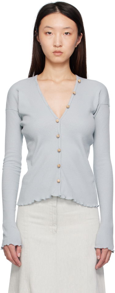 Sveter Baserange Baserange Tav Knit Cardigan Modrá | TOTVC-RC-SU25, 0