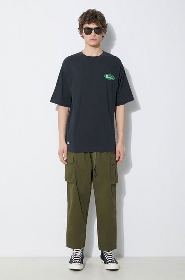 Tričko Manastash Manastash Hemp Original Logo T-Shirt Čierna | 7924134002, 1