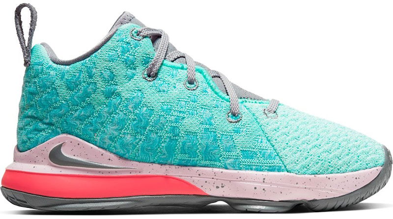 Tenisky a topánky Nike LeBron 17 South Beach Tyrkysová | BQ5595-444