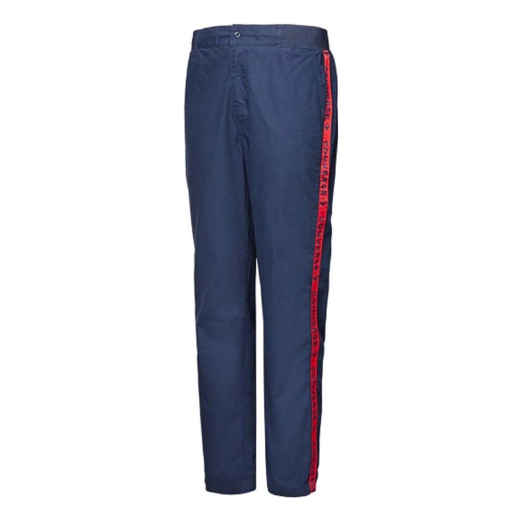 Tepláky Converse Chevron Wordmark Woven Pants Modrá | 10008256-A02, 0