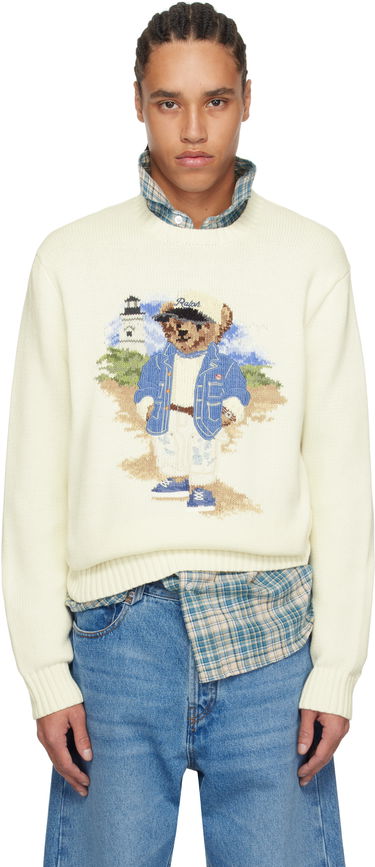 Sveter Polo by Ralph Lauren Ralph Lauren Polo Bear Sweater Žltá | 710964797001, 0