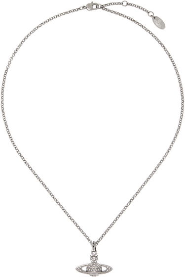 Náhrdelník Vivienne Westwood Mini Bas Relief Pendant Necklace Metalická | 63020086-02S108-CN, 0