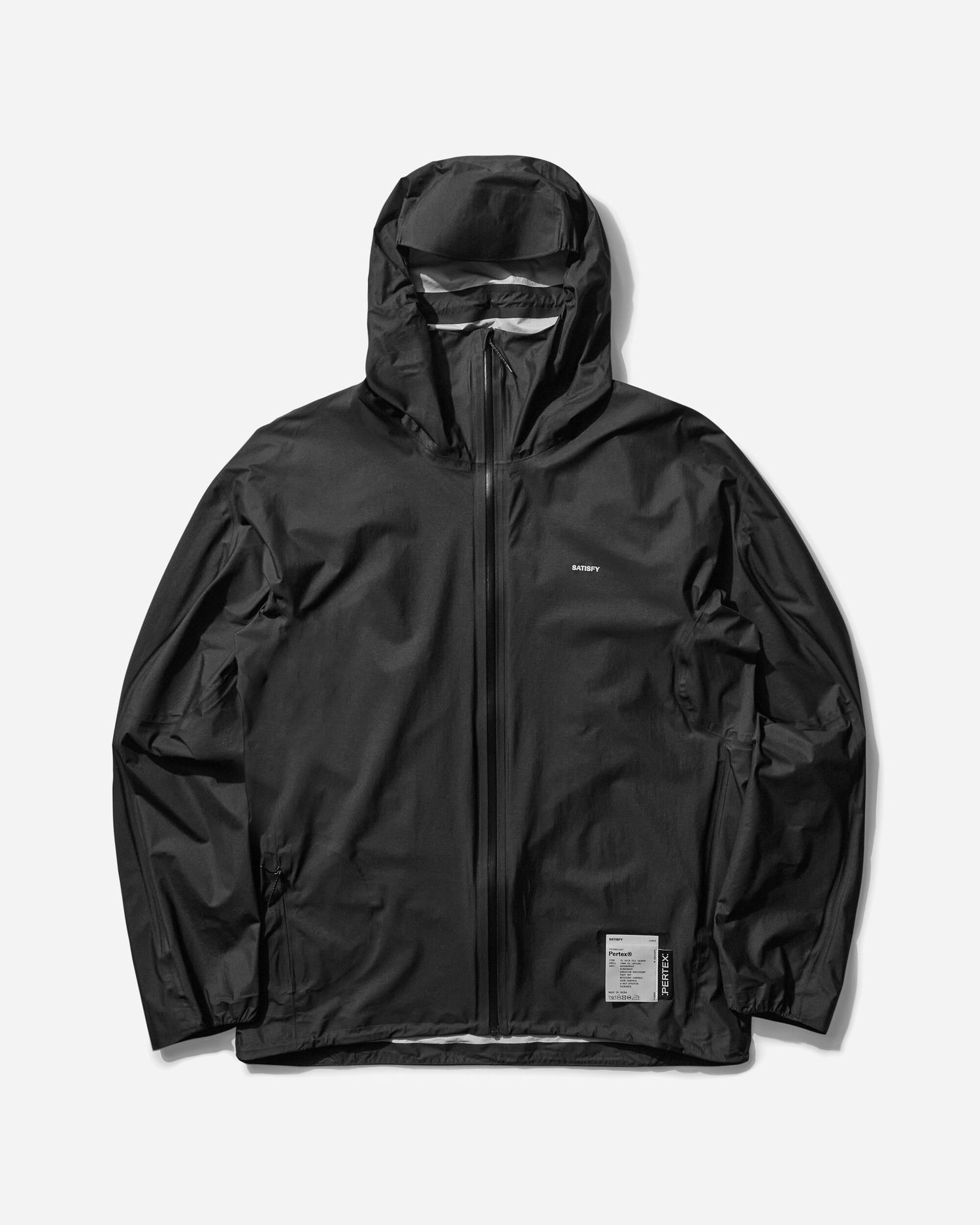Vetrovka Satisfy Pertex 3L Fly Rain Jacket Čierna | 11045 BK-SA, 0