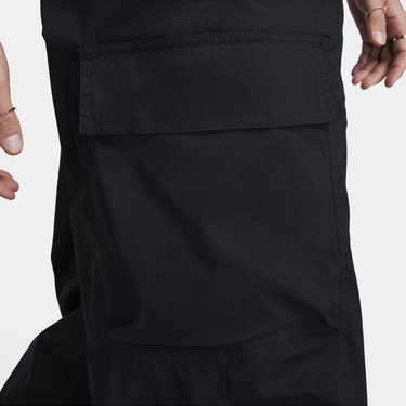 Nohavice Nike Sportswear High-Waisted Loose Woven Pants Čierna | FV4969-010, 2