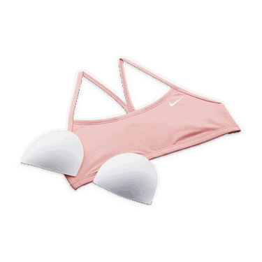 Plavky Nike Essential Racerback Bikini Top Ružová | CW9558-697, 3