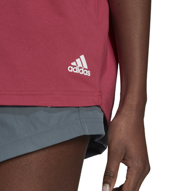 Tričko adidas Performance W q2sp t-shirt s Vínová | GJ5550, 6