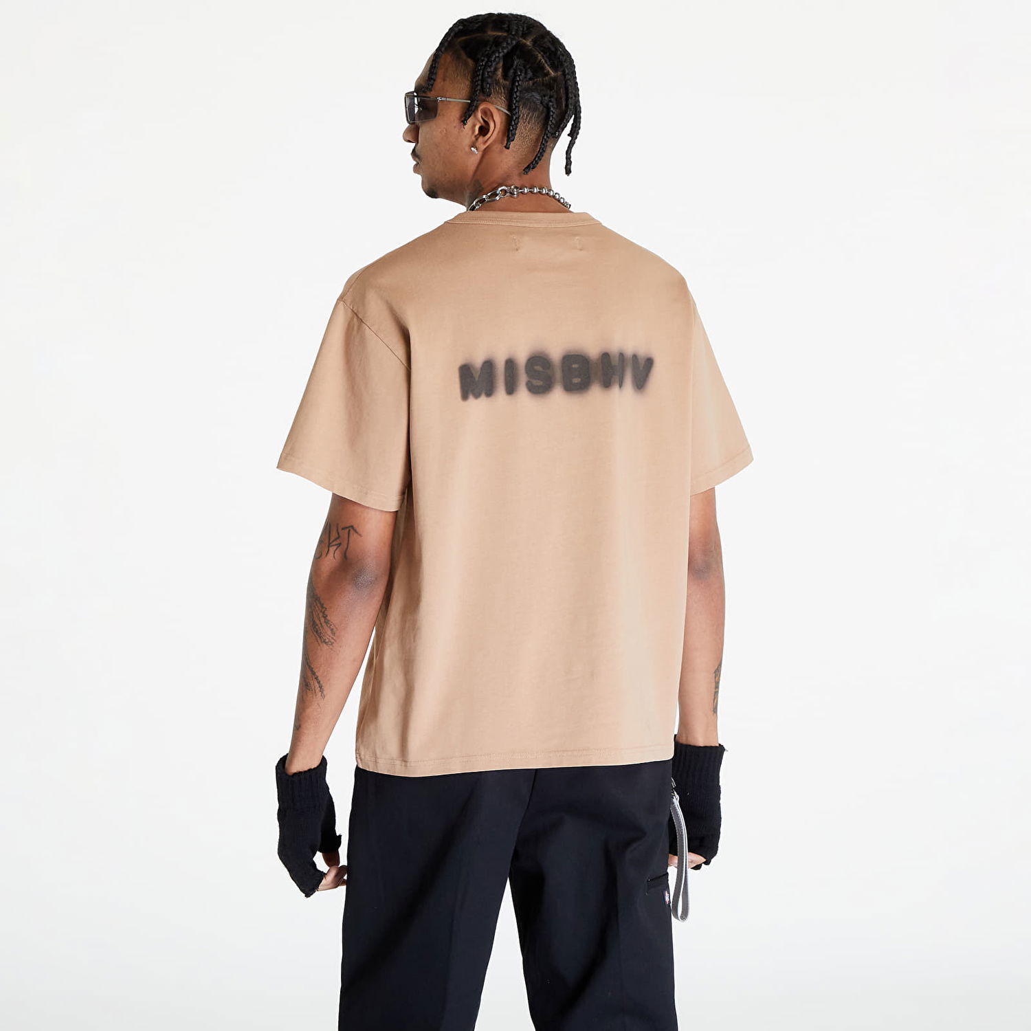 Tričko MISBHV Community Vintage T-Shirt Béžová | 240M119, 1