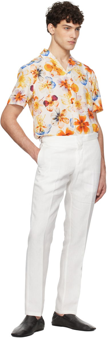 Košeľa Orlebar Brown Orlebar Brown Hibbert Floral Print Shirt Rôznofarebný | 280065, 4