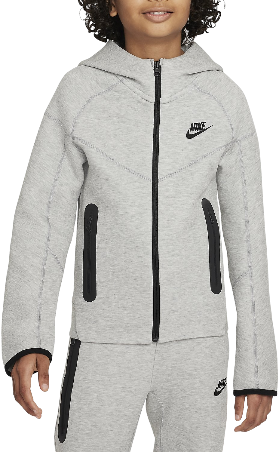 Mikina Nike NSW Tech Fleece Full-Zip Hoodie Šedá | fd3285-063, 0