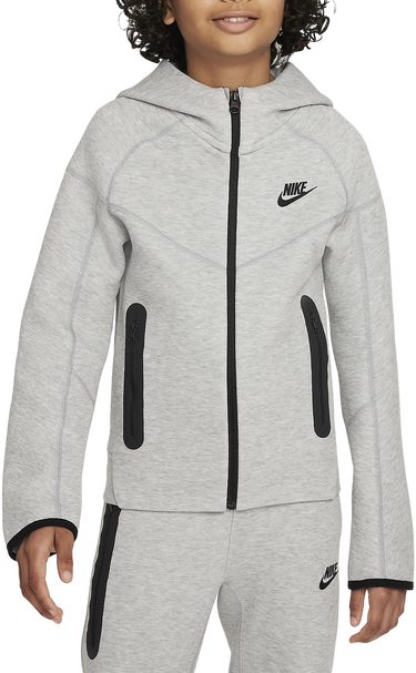 Mikina Nike NSW Tech Fleece Full-Zip Hoodie Šedá | fd3285-063, 0
